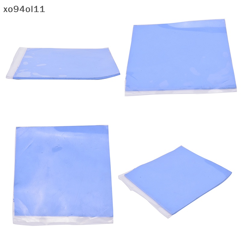 Xo Biru GPU CPU Heatsink Pendingin Thermal Conductive Silicone Pad 100mmx100mmx2mm OL