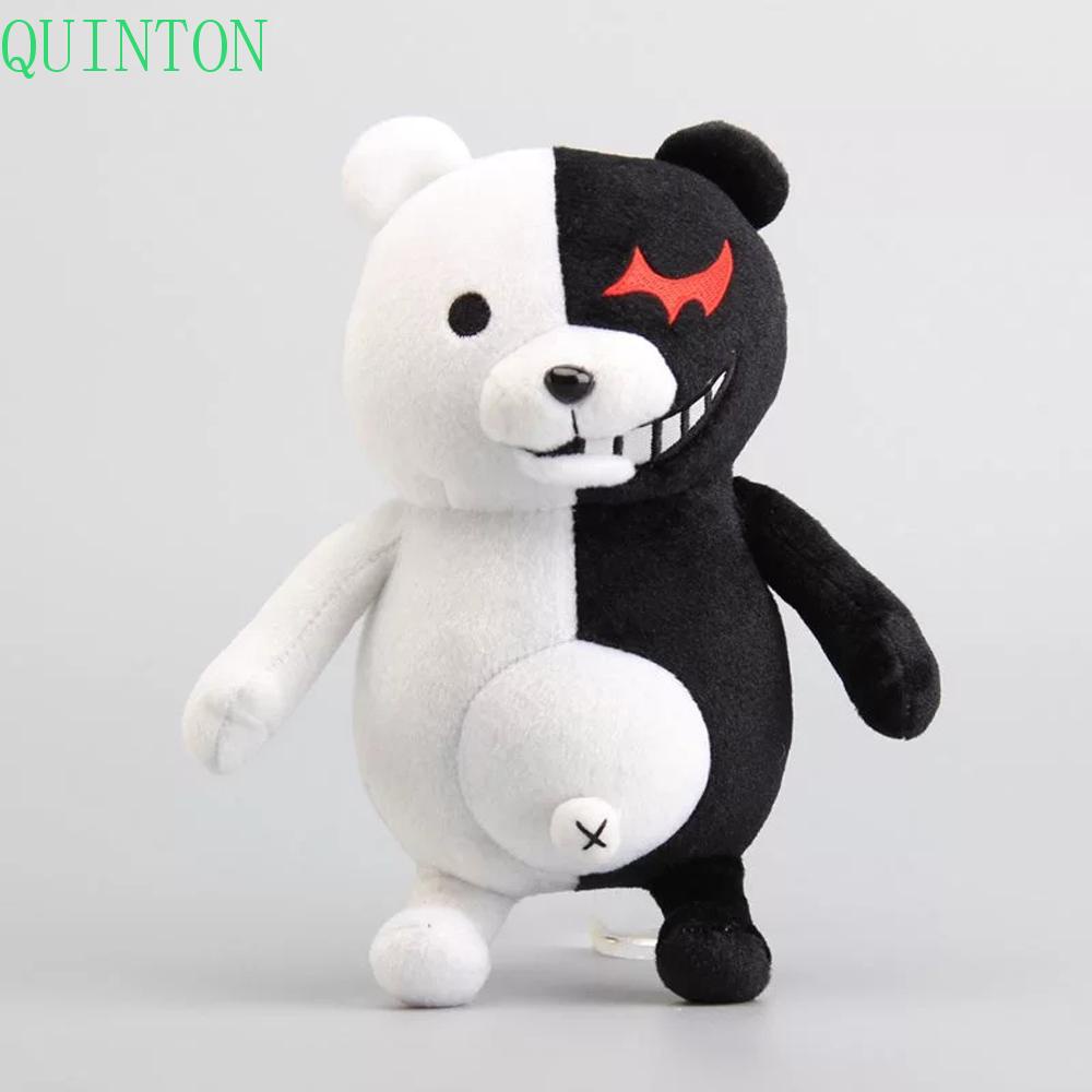 Quinton Dangan Ronpa Super Danganronpa Untuk Anak Boneka Binatang Boneka Mainan Boneka Beruang Hitam &amp; Putih