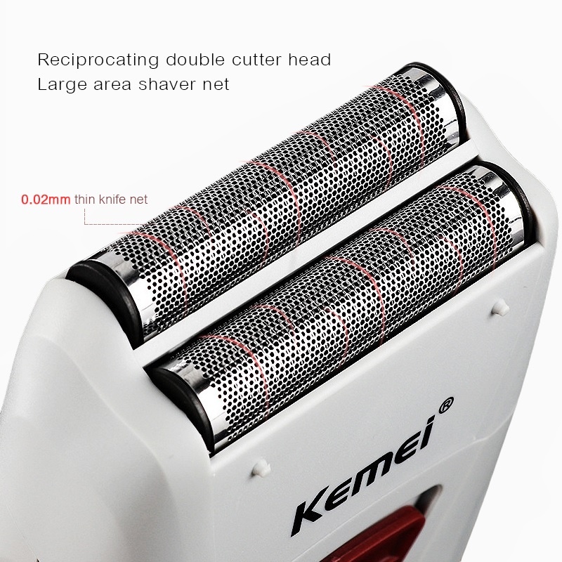 KEMEI KM-3382 - Reciprocating Electric Shaver Alat Cukur Kumis Jenggot