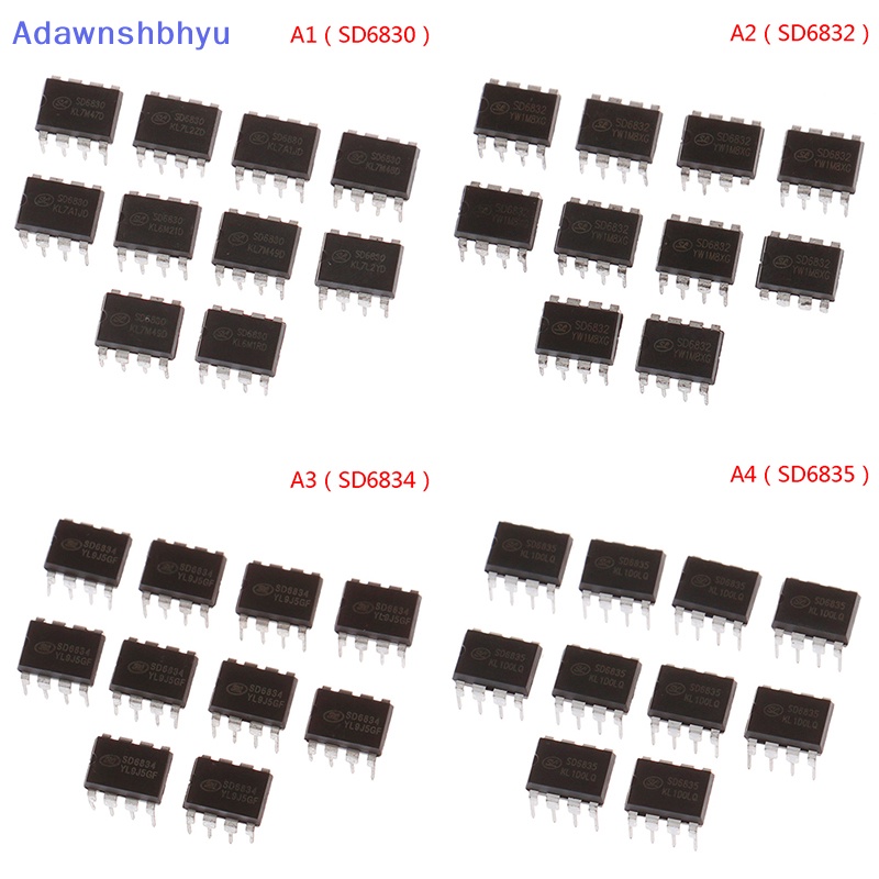 Adhyu 10pcs/lot SD6830 SD6832 SD6834 SD6835 Manajemen chip DIP-8 ID