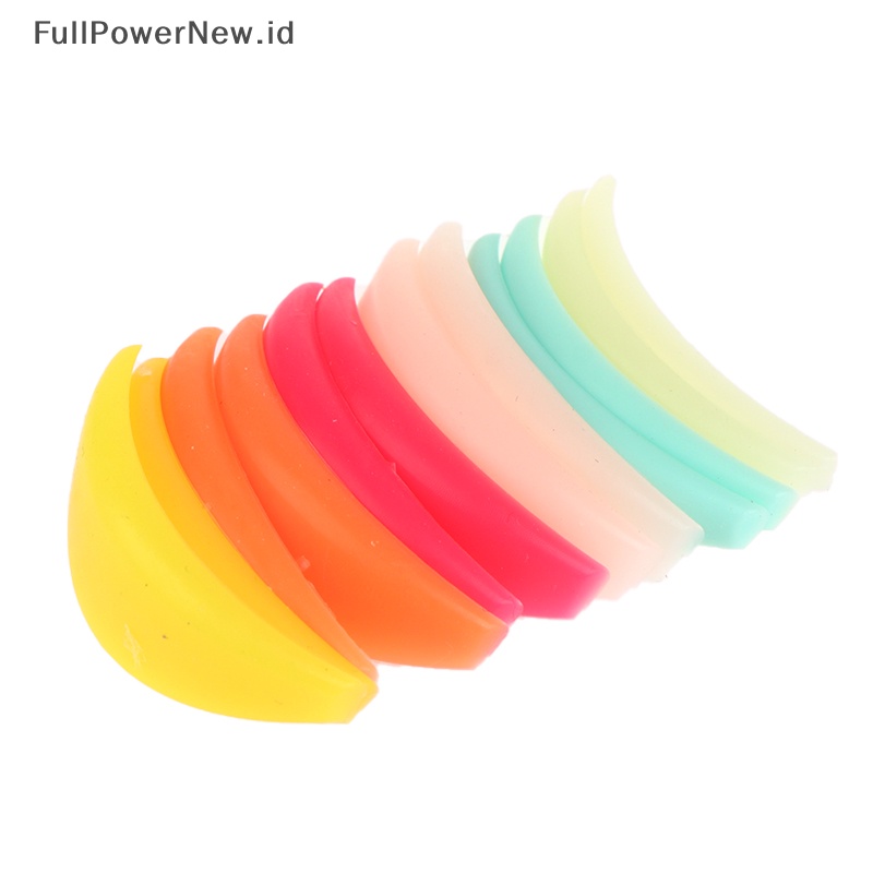 Power 6pasang Coloful Lash Lift Lifg Curlers Curl Silicone Shields Pads Reusable Perm ID