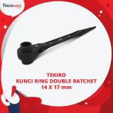 Tekiro Kunci Ring Double Ratchet 14 X 17 mm / Tekiro Contruction Wrench
