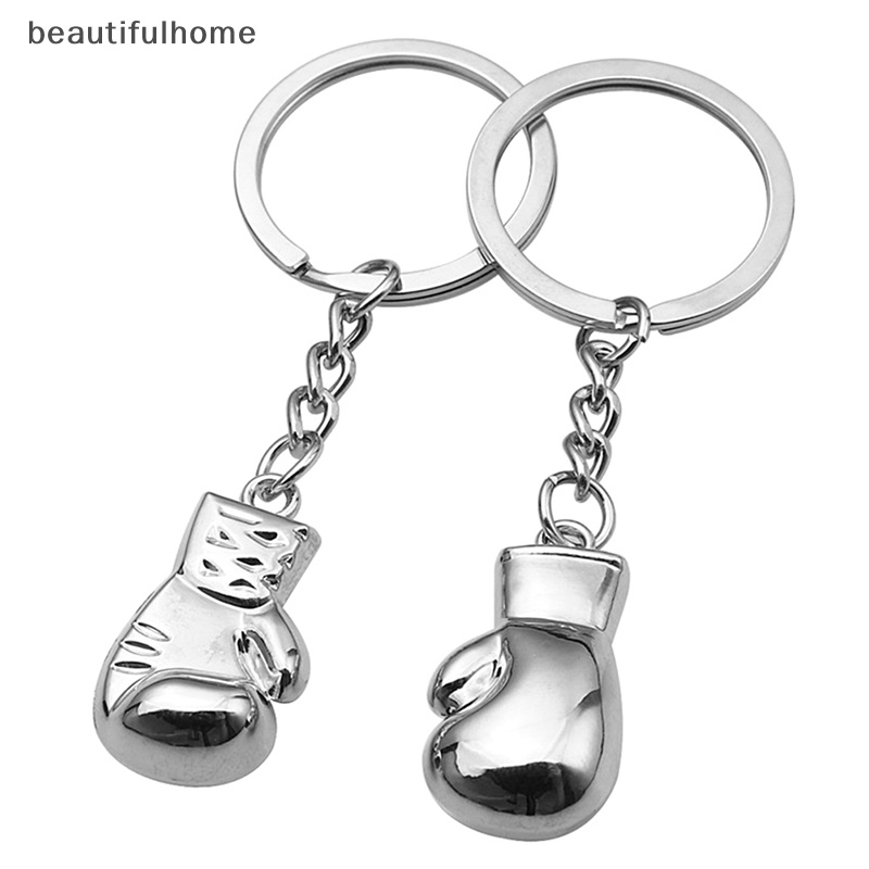 {beautifulhome} Sarung Tangan Tinju Liontin Gantungan Kunci 3D Metal Boxer Movement Fighg Jewelry.