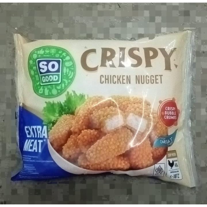 

Bny31 So Good Crispy Chicken Nugget 400 Gram