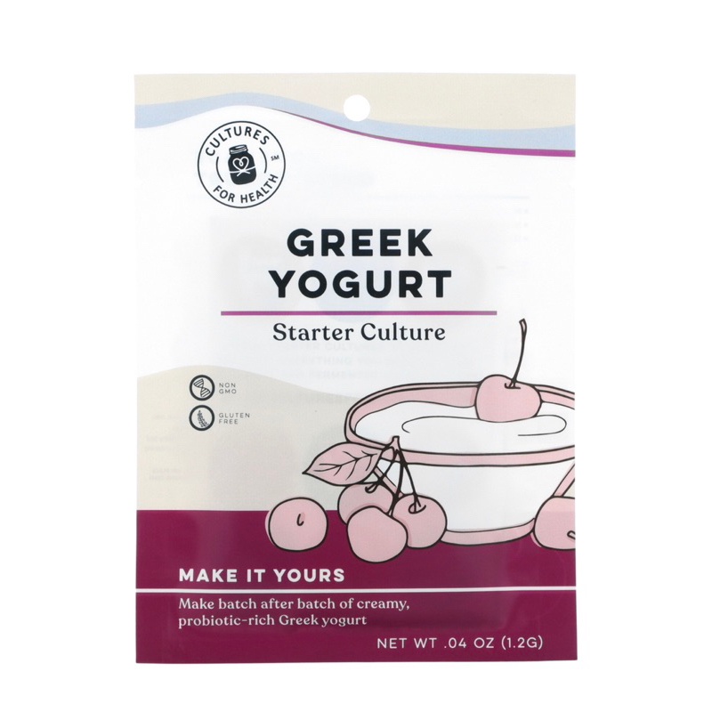 

Cultures for Health Greek Yogurt 2 Packets (1,2 g)