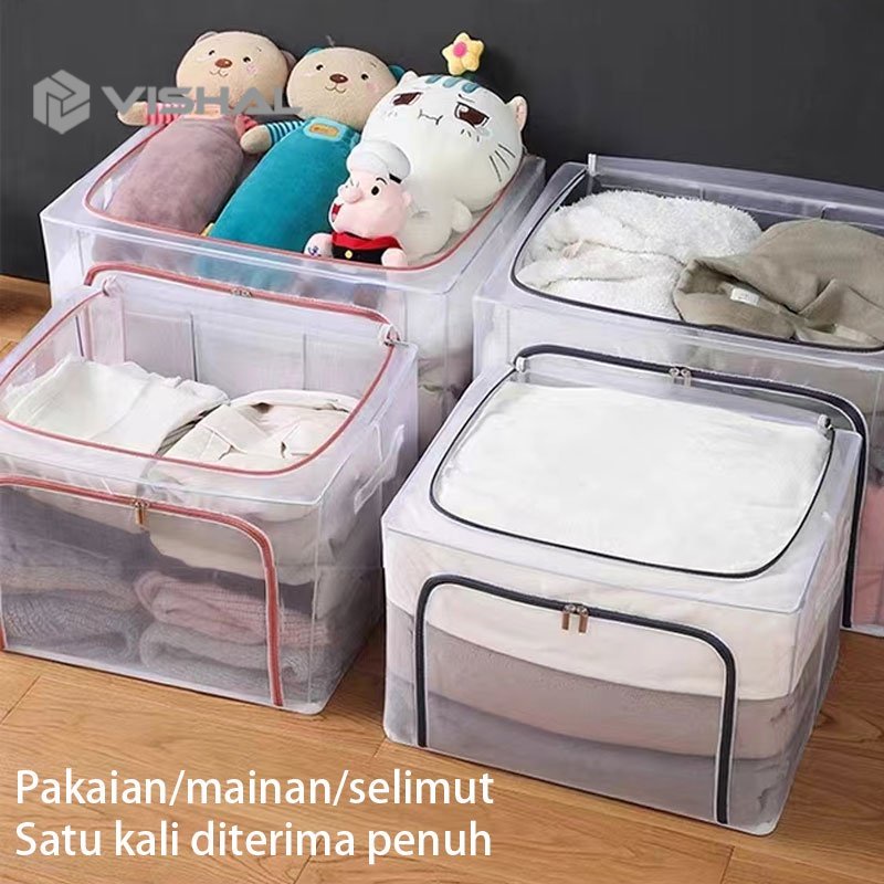 VISHAL Storage Box Kotak Penyimpanan Serbaguna / Organizer Kotak Mainan Perlengkapan Rumah VS-140