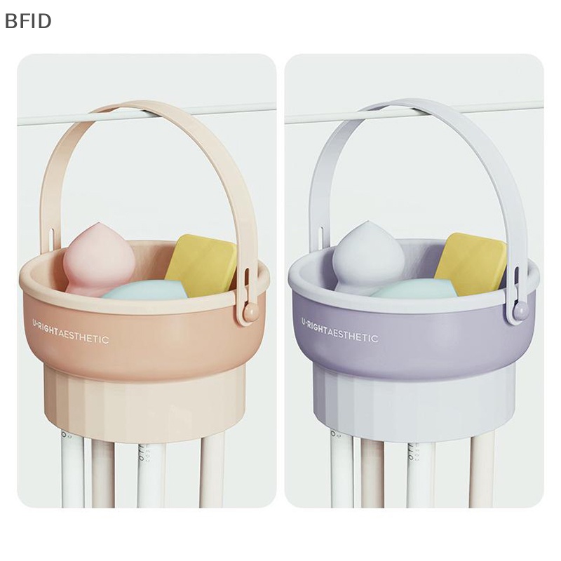 [BFID] Kuas Makeup Silikon Lipat Pembersih Mangkok Alas Kosmetik Bedak Puff Eyeshadow [ID]