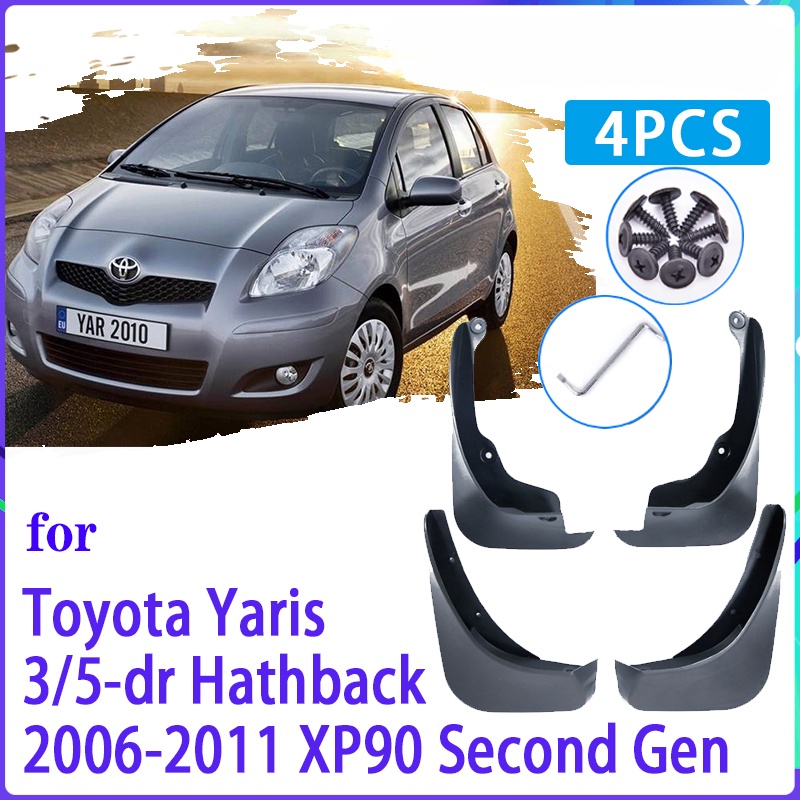 Flaps Lumpur Mobil Untuk Toyota Yaris Vitz 2006~2011 XP90 2007 2008 2009 2010 Mudguard Splash Guards Fender Mudflaps Aksesoris Mobil