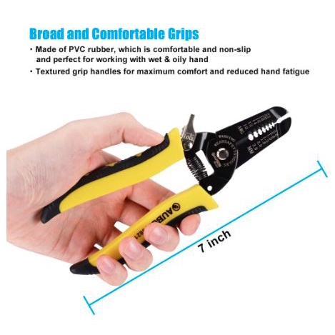 PAKET Wire Cutter Pliers / Potong kabel -TANG KUPAS KABEL WIRE STRIPPER MULTIFUNGSI