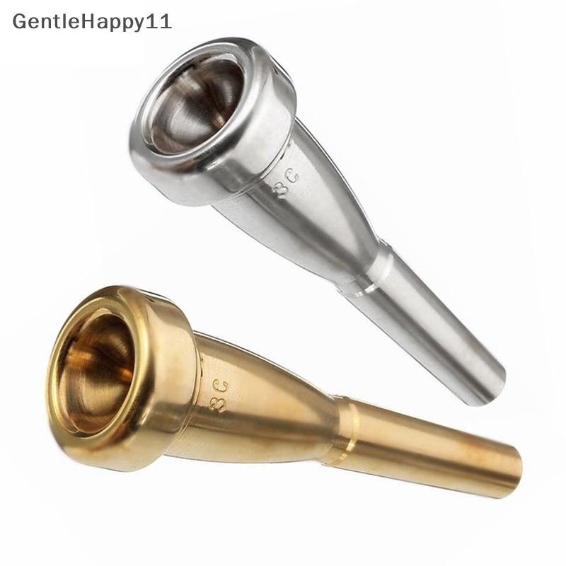 Gentlehappy Corong Terompet Profesional Ukuran Meg 3C /5C /7C Untuk Bach id Musik Pemula