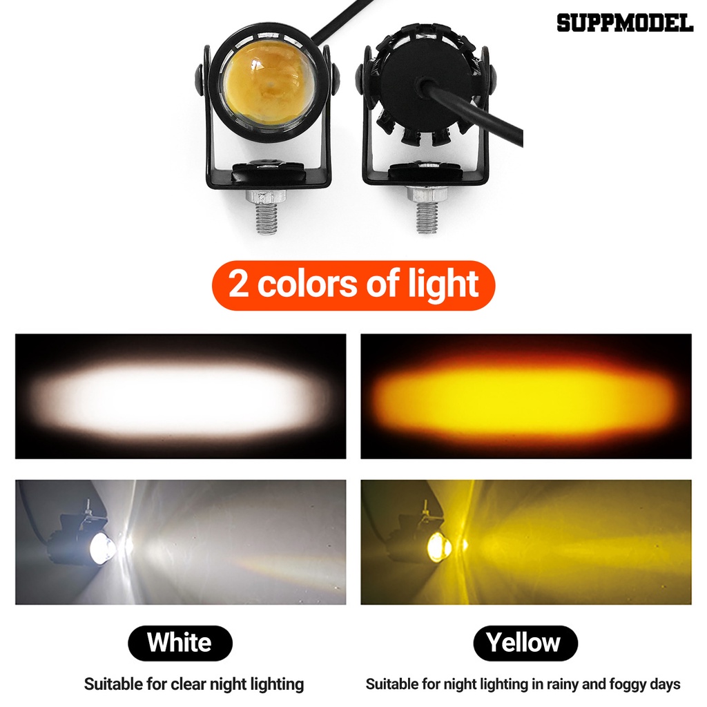 [SM] Headlamp Mobil Kecerahan Tinggi Aman Anti Air Pengganti Lampu Depan Motor Untuk DIY