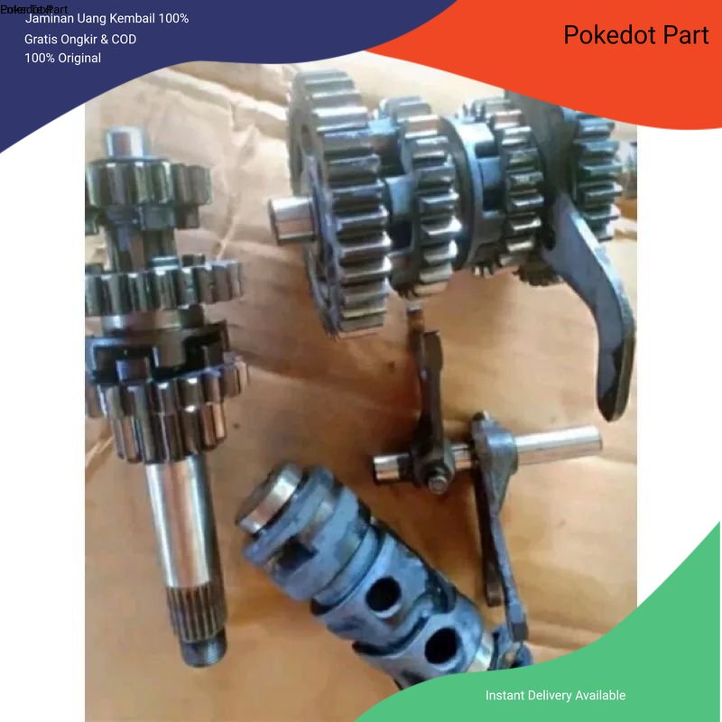 GEARBOX GARDAN RASIO TRANMISI HONDA SUPRA X 125 KARBU KHARISMA 125 ORIGINAL COPOTAN