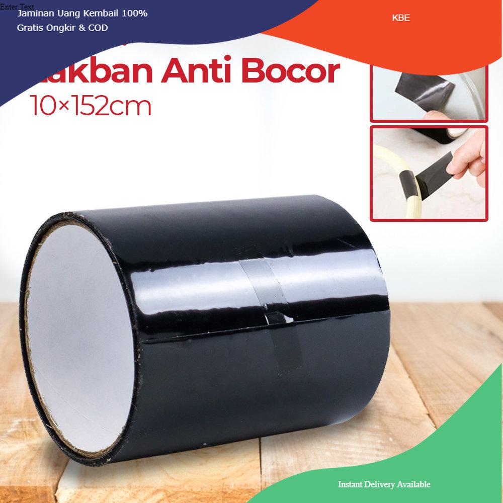 

Alat Perekat TaffPACK Lakban Anti Bocor Waterproof Leak Stop Tape 10x152cm - 51DB - Black