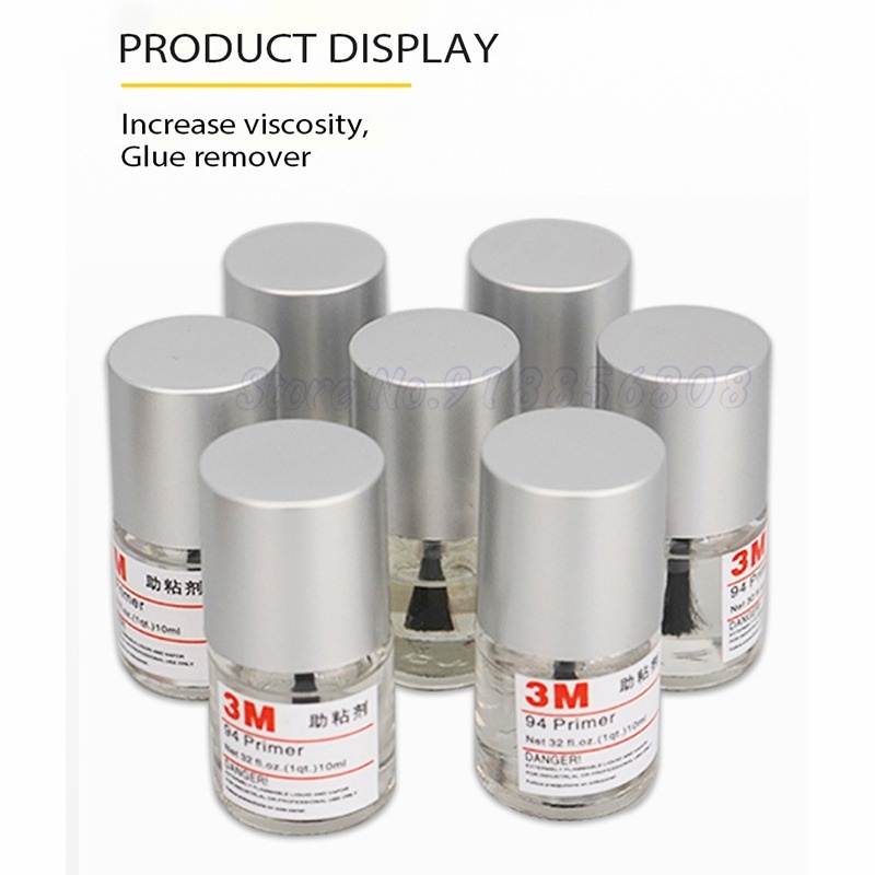 G-Tape 94 3M Cairan Primer Perkuat Penguat Lem Double tape Mobil Adhesive Aid Glue 10ml - G94