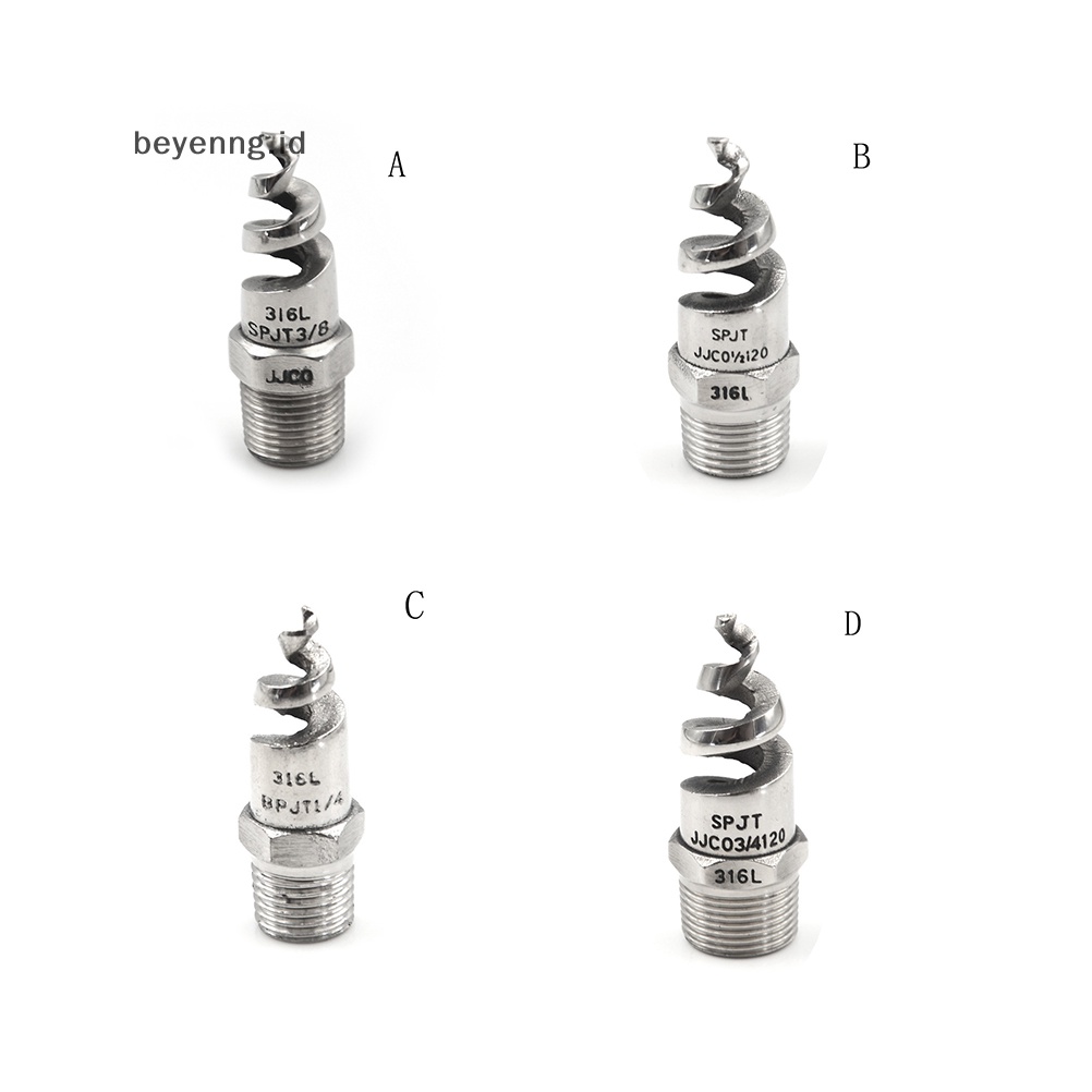 Kepala Sprinkler Nozzle Atomisasi Spiral Cone Stainless Steel Beyen New1 /4&quot; 1/2&quot; ID