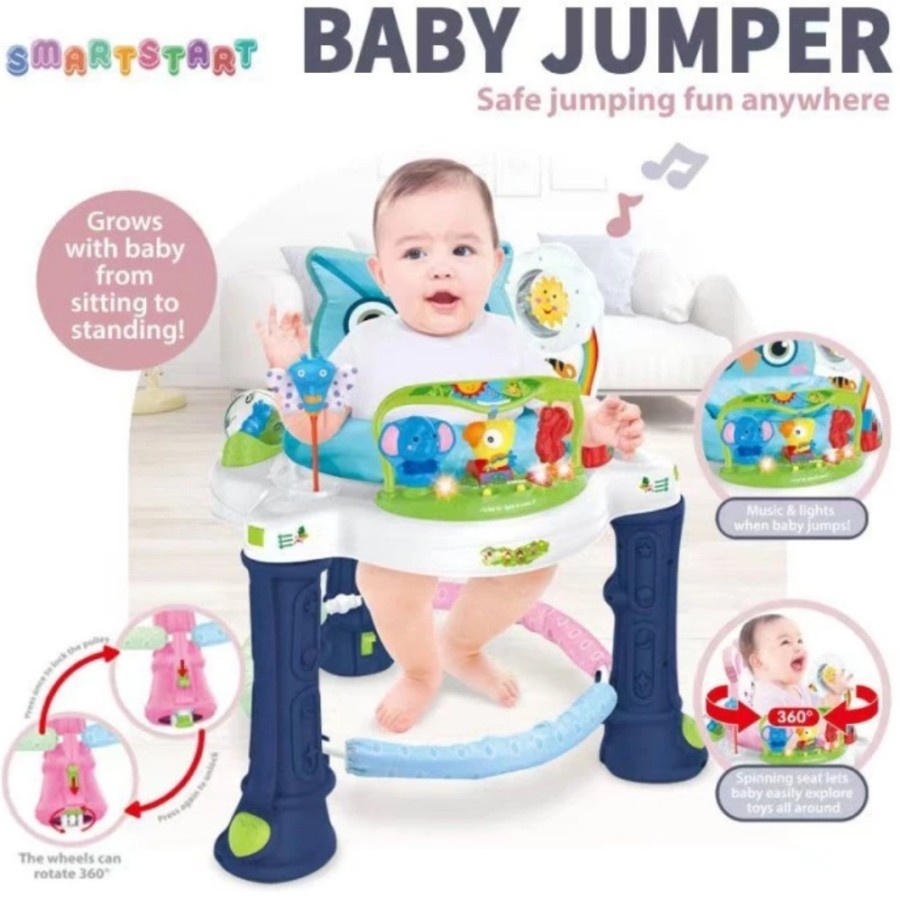 Mastela - Baby Jumper Around We Go and Baby Walker