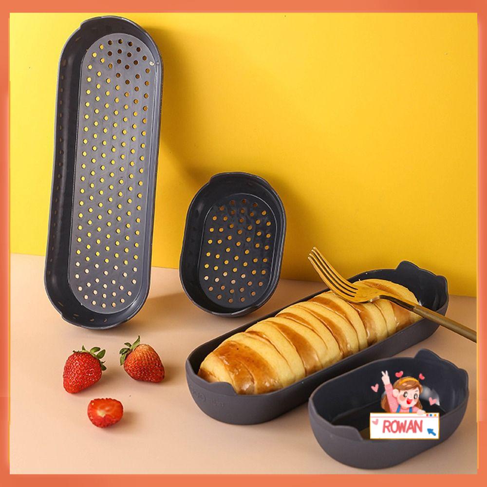 R-FLOWER 4pcs Loyang Silikon Kue Kitchen Mousse Baking Tools Roti Pizza Pie