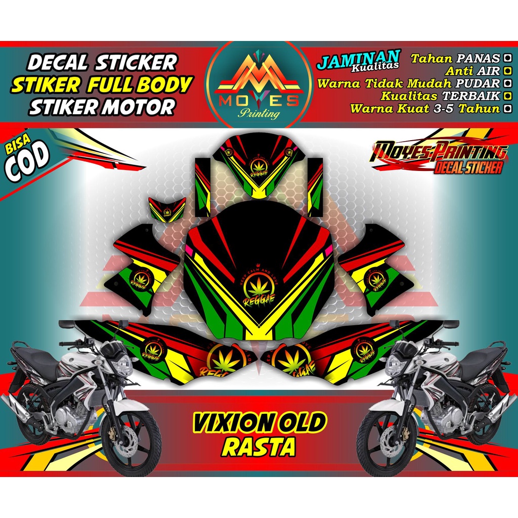 decal vixion 150 decal vixion lama decal vixion 150 old fullbody