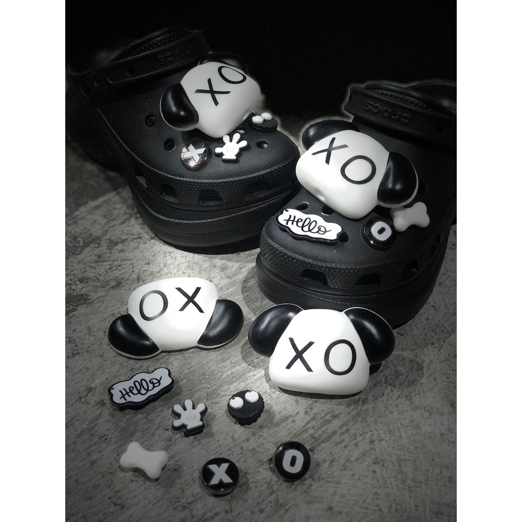 [XOXO] Stiker Crocs Lucu DIY Aksesoris Crocs Pin Gesper Sepatu