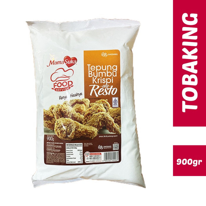 

Mamasuka Tepung Bumbu Krispi ala Resto 900gr Mama Suka