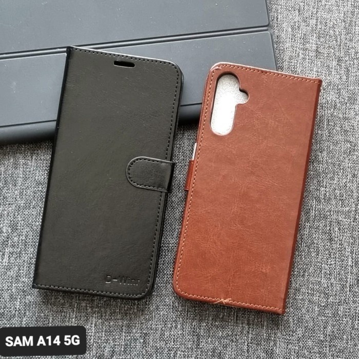 Flip Wallet Samsung A14/A34/A54/A03/A03 Core/A04/A04E/A04S/A12/A22 5G Flip Leather + SlotCard