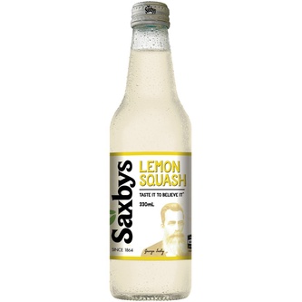 

SAXBYS LEMON SQUASH 330ML IMPOR