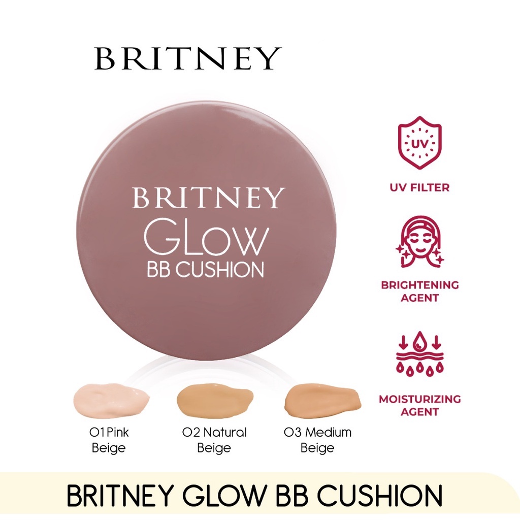 BRITNEY Glow BB Cushion | Purbasari