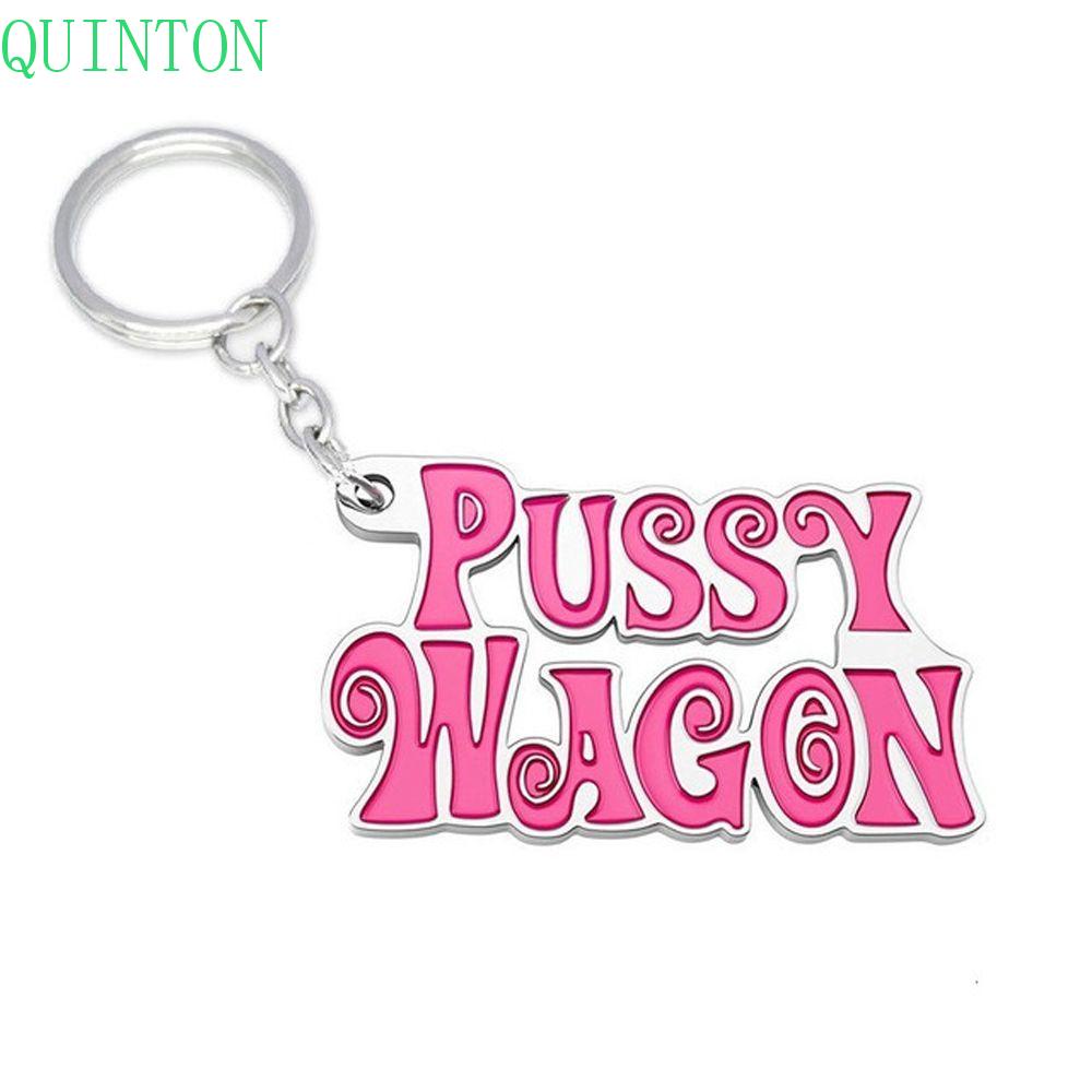 QUINTON Kill Bill Keyring Fashion Car Keyring Film Key Ring Holder Enamel Gantungan Kunci Huruf Liontin