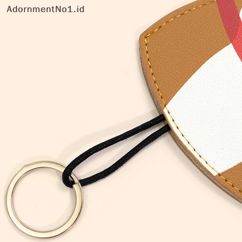 [AdornmentNo1] Kulit kreatif Shiba Inu Case kunci mobil kartun anjing rumah tangga tas kunci lucu Pull Key Cover pria wanita tempat penyimpanan kunci mobil tas penutup