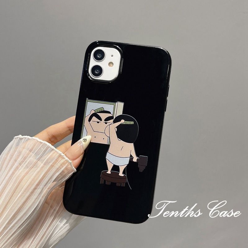 Compatible for IPhone 14 13 12 11 Pro Max X XR Xs Max 8 7 6 6s Plus SE 2020 Soft Cover Cute Cartoon Figure Silicon Phone Case