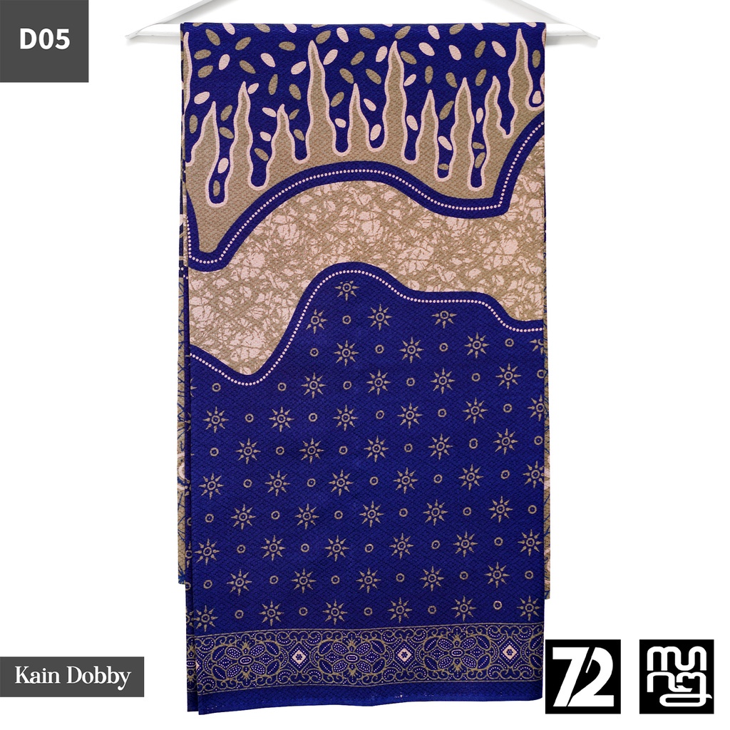 KAIN BATIK DOBBY Premium Motif Lapis Truntum Warna Coklat 723926 Cap 72