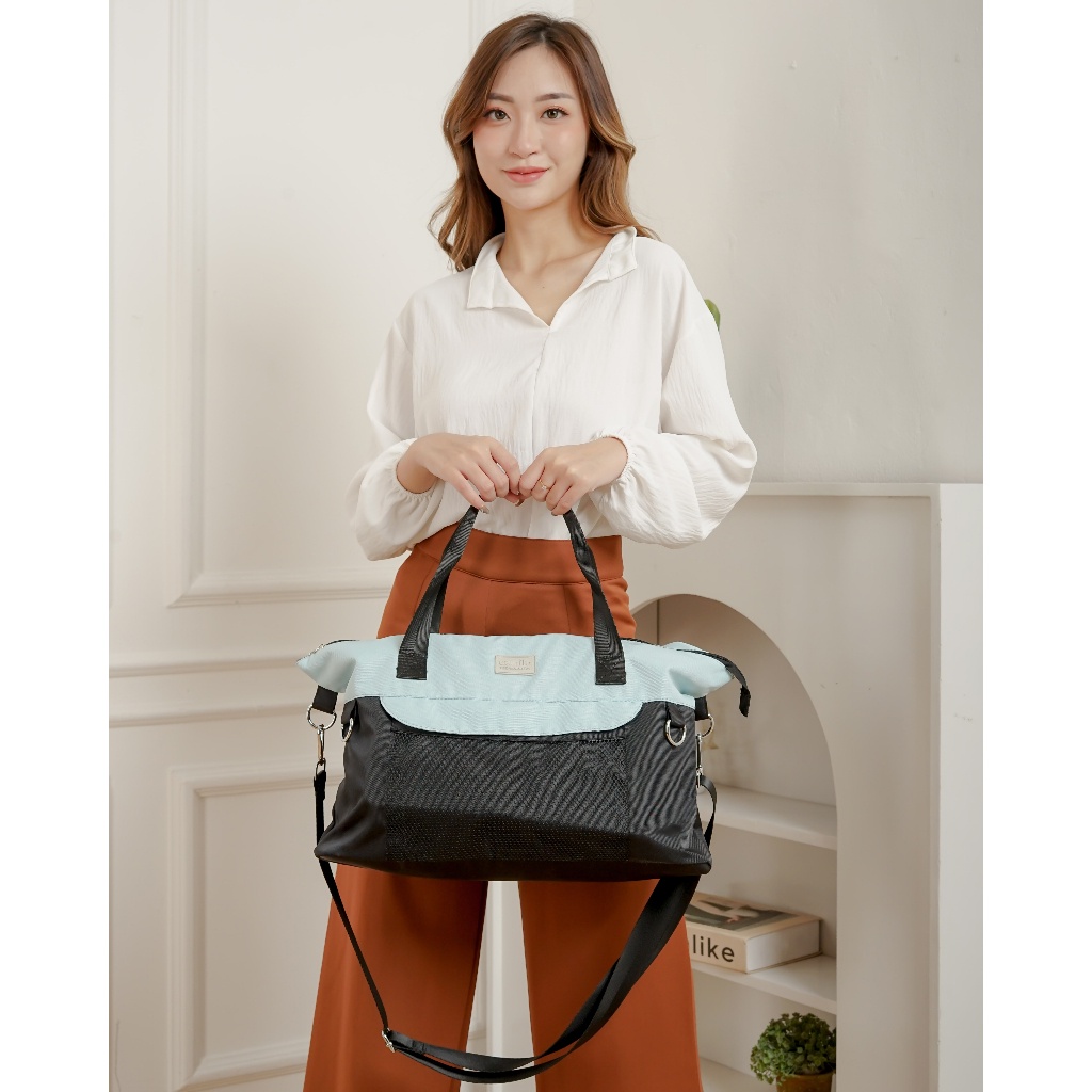 CAMILO T03 Tas besar selempang import tas gym olahraga travel bag pria wanita kekinian