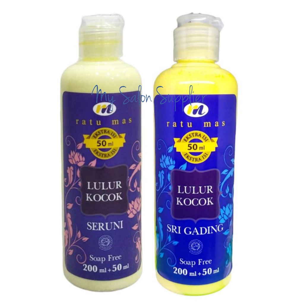Ratu Mas Lulur Kocok Seruni / Sri Gading Soap Free 200ml