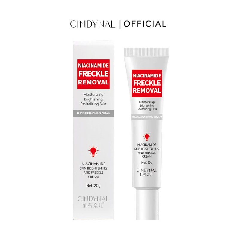 BPOM Krim Pemutih Wajah Whitening Freckle Cream Remove Dark Spots Anti Freckle CINDYNAL x YOUBUY