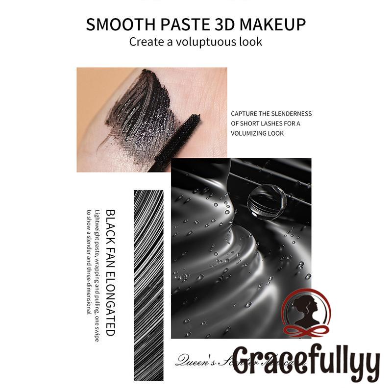 [COD]YZS 4D Mascara Waterproof Volume Mascara Maskara Penentu Tahan Lama Longlasting Mascara Hitam-GY