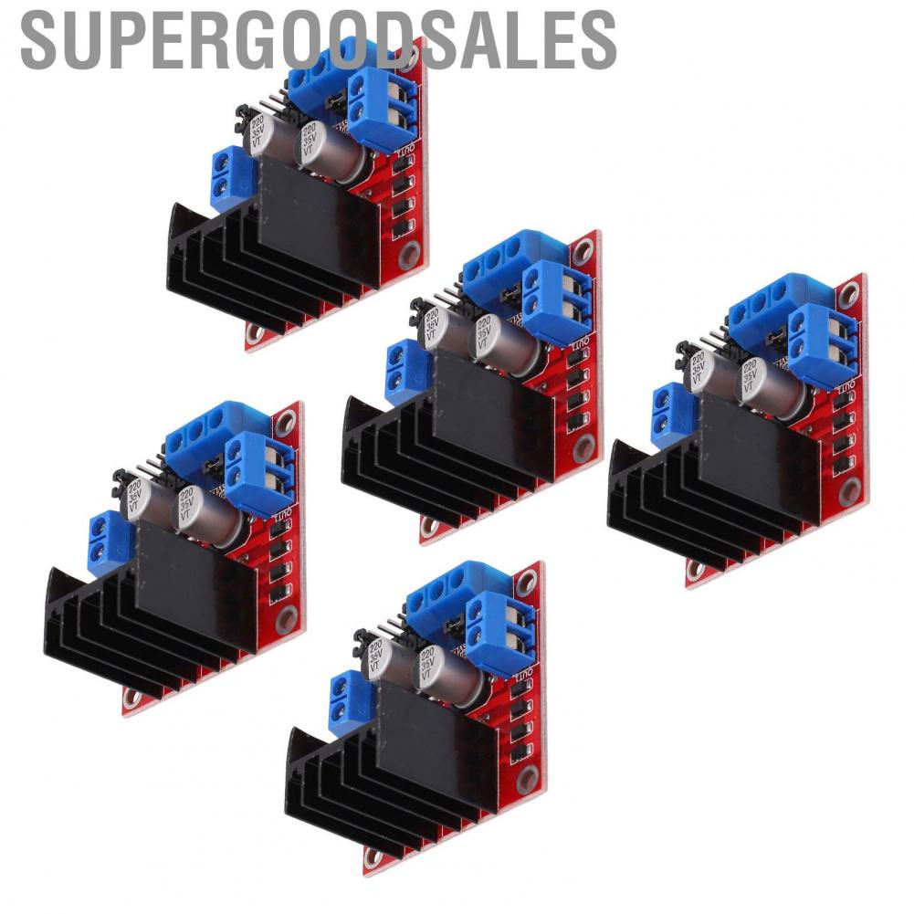 Supergoodsales 5X L298N Dual H Bridge Stepper   Controller Board Module For