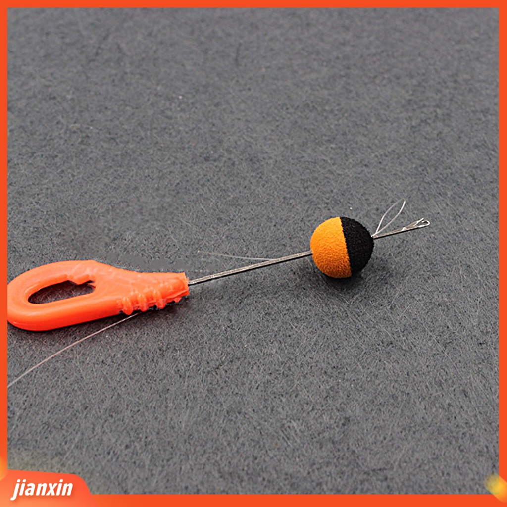(In Stock) Memancing Rambut Rig Portable Non-slip Handle Ujung Tajam Anti-Karat Tahan Lama Memikat Penembus Mini Stainless Steel Tandon Memancing Umpan Jarum Alat Pancing