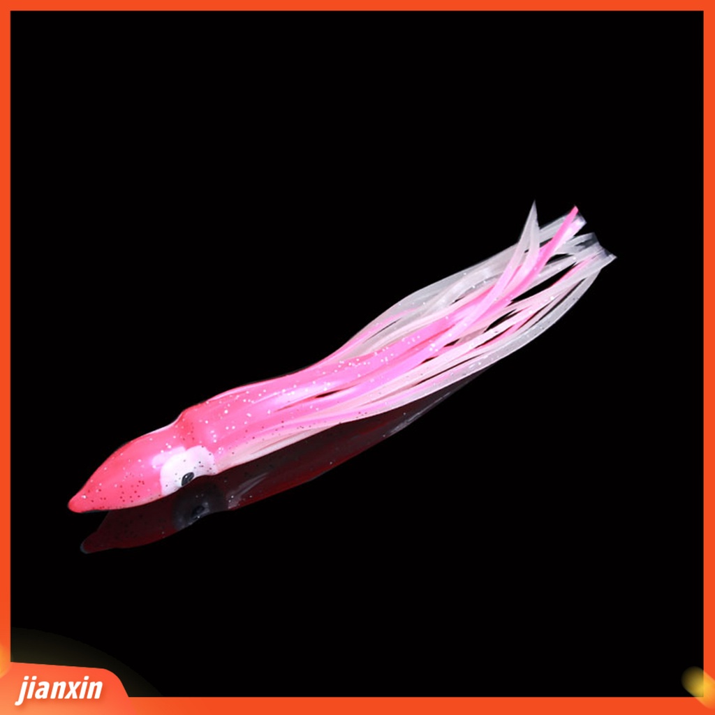 (In Stock) Umpan Pancing Eye-catching Ketangguhan Tinggi Rok Cumi Metal Alat Pemikat Air Asin Untuk Danau