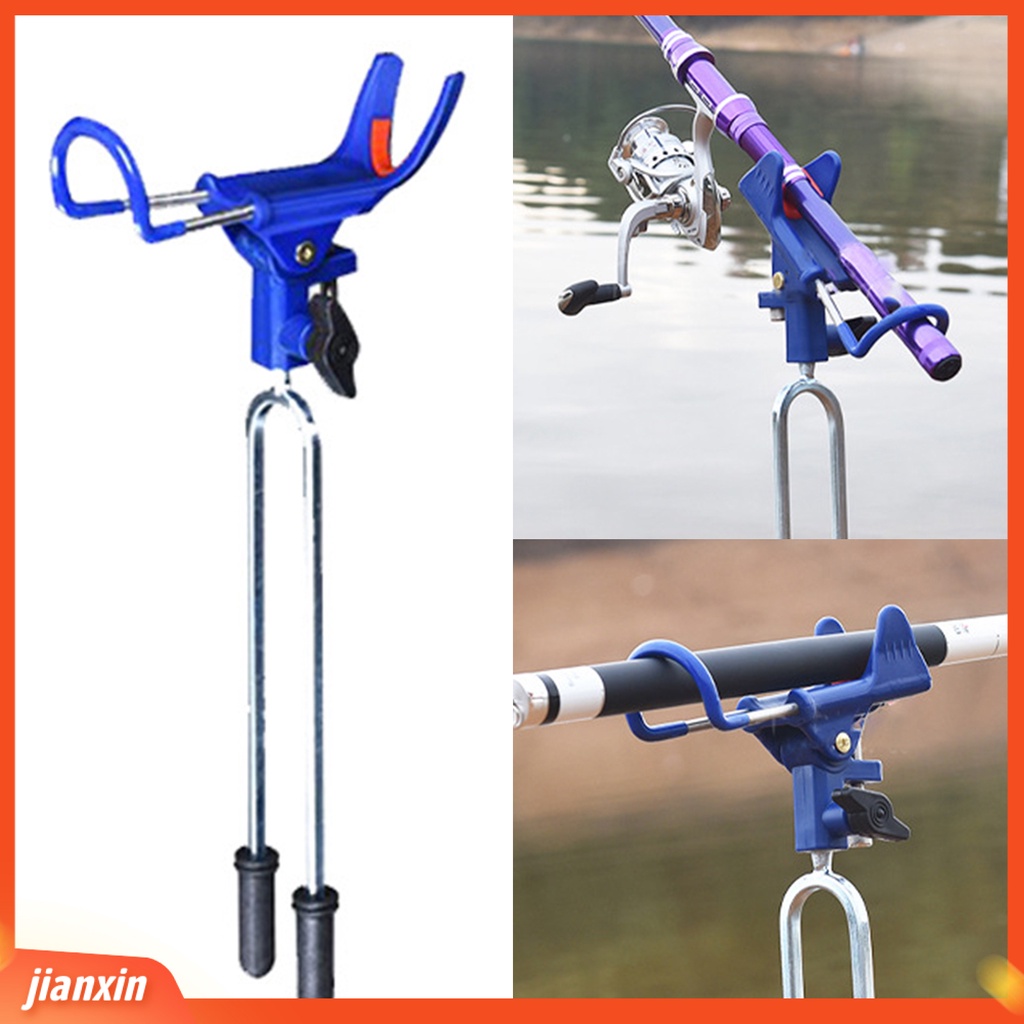 (In Stock) 360derajat Adjustable Stainless Steel Pancing Holder Bracket Fish Tool