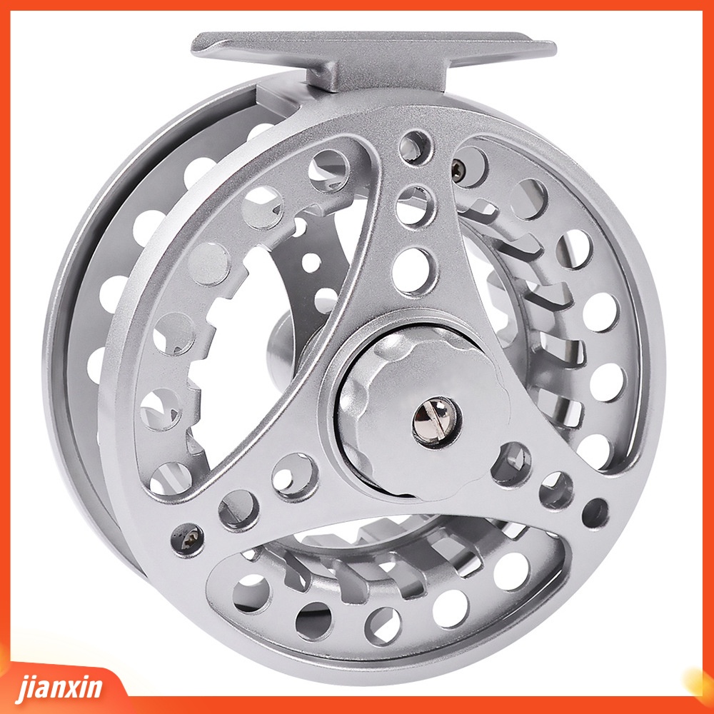 (In Stock) 3 /4 5/6 7/8 Bahan Aluminium Alloy 2 +1BB Bearing Fly Fishing Reel Tangan Berputar Roda