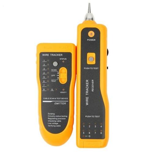 Wire Tracker JW-36 LAN Ethernet Network Telephone Cable Tester Finder M