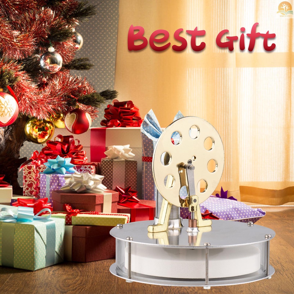 In Stock Mesin Stirling Suhu Rendah Rakitan Generator Listrik Eksperimen Panas Model Generator Fisik Dengan Desain Roda Gila Percobaan Sains Mainan Edukasi DIY Untuk Teac