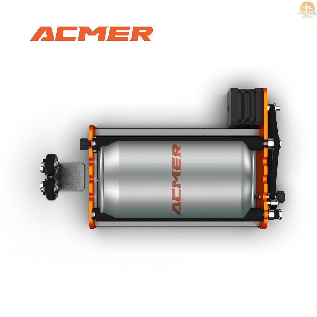 Tersedia ACMER M2 Laser Rotary Roller Laser Engraver Rol Putar Y-Axis360° Rotating for 4-138mm Different Engraving Diameter 4gear Adjustments for Laser Engraving Cylindri