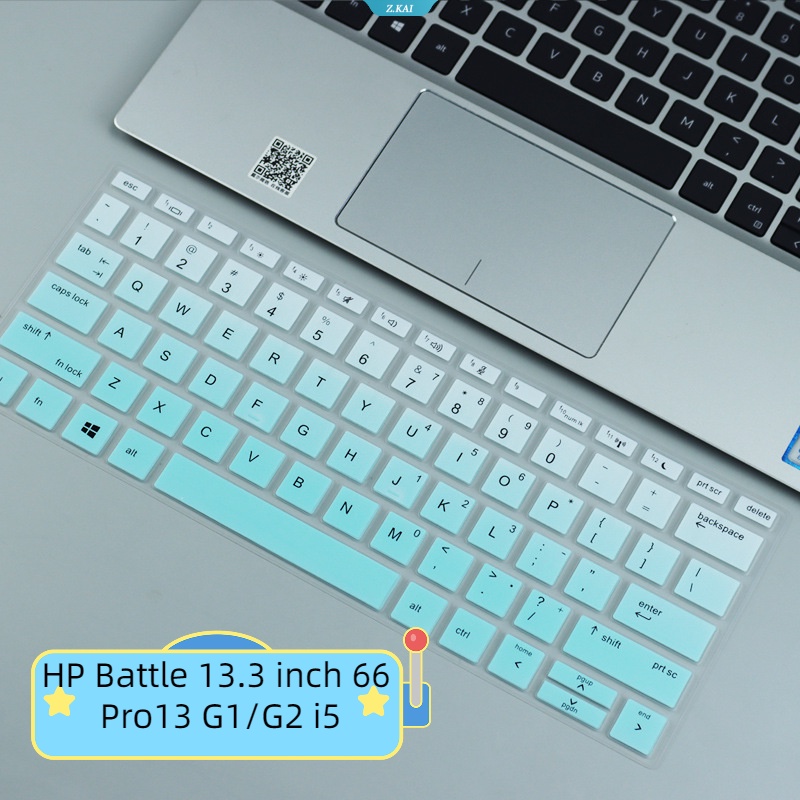 Hp Battle 13.3 Inch Laptop Untuk Model HP Battle66 Pro13 G1/G2 I5 Aksesori Keyboard Komputer Cakupan Penuh Tahan Air Casing Pelindung Keyboard Komputer Film [ZK].