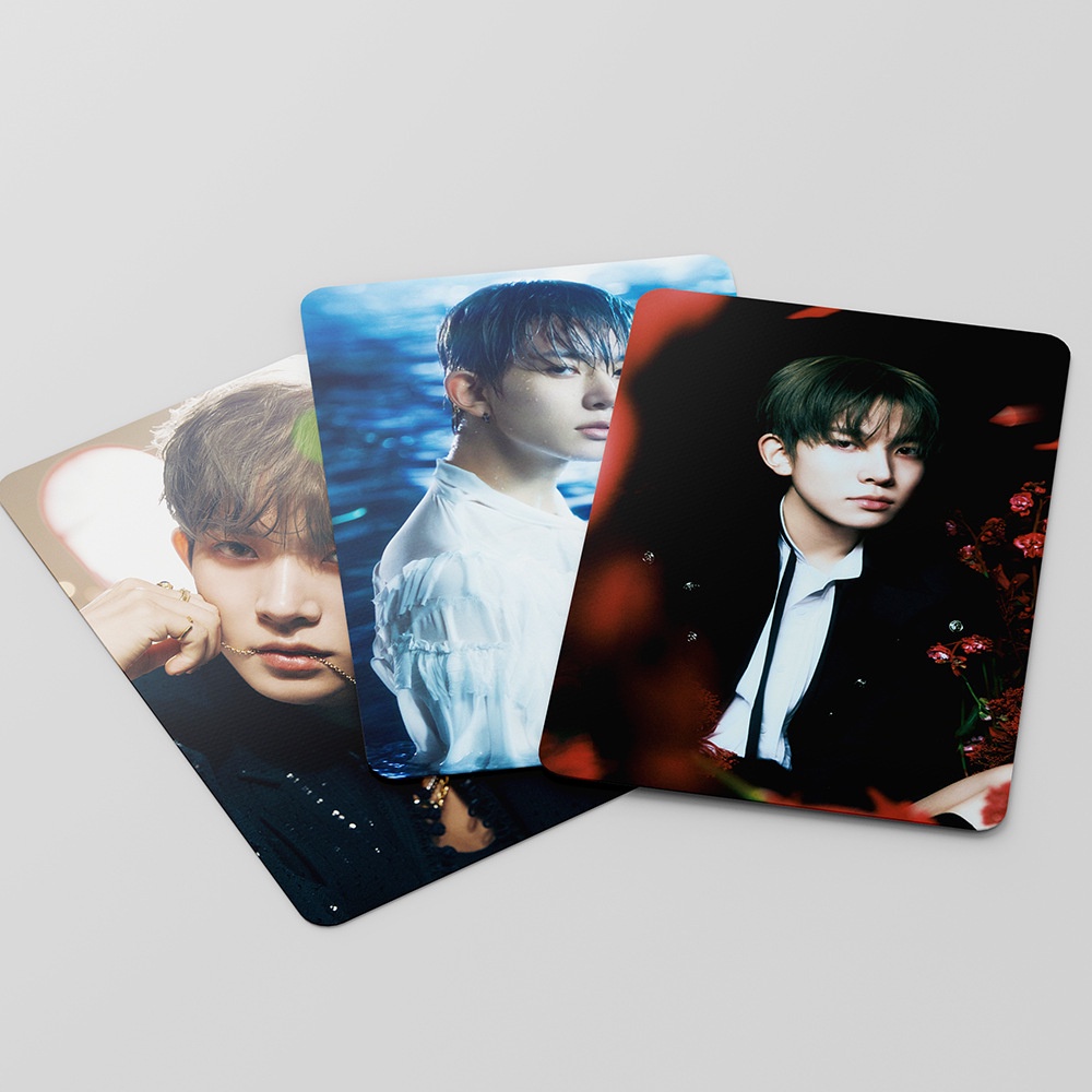 55pcs /box EN-HYPEN DARK BLOOD Photocards Album Sunoo Heeseung Jay Jake Niki Sunghoon Jungwon Lomo Kartu ENHYPEN Kpop Postcards