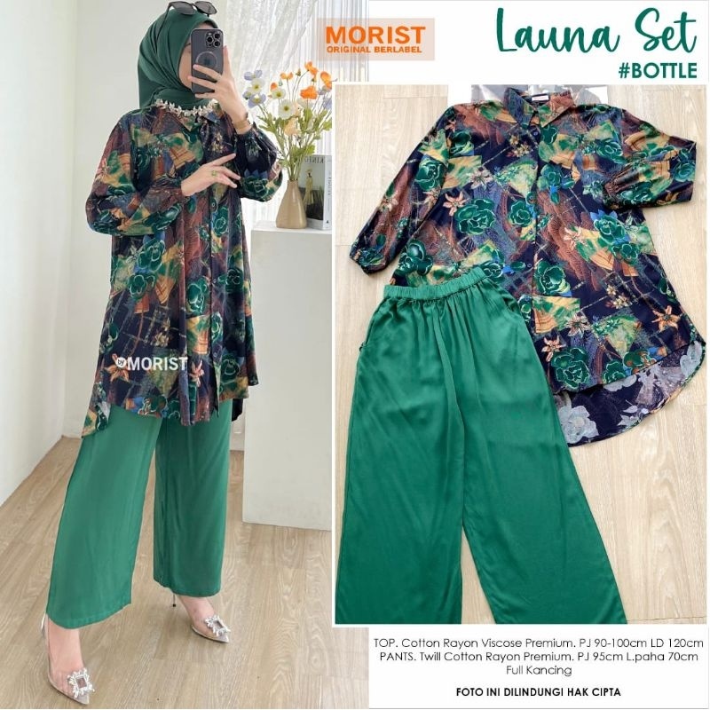 LAUNA SET ORI MORIST | Ld120 Cotton Rayon Viscose Premium