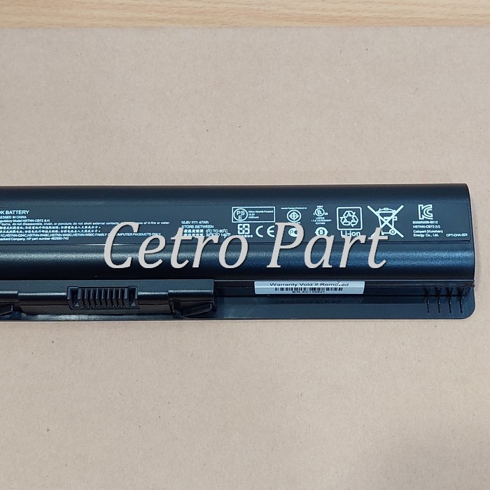 Baterai Laptop HP PAVILION DV4 DV5 DV6 Series G50 G60 G70 -NEW