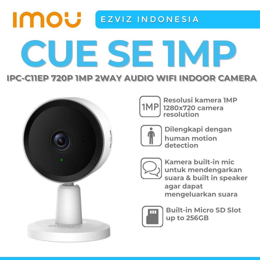 IMOU CUE SE IPC-C11EP 720P 1MP 2WAY AUDIO WIFI INDOOR CAMERA
