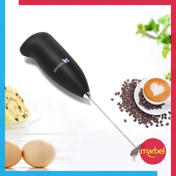 Mixer Tangan Mini Pengocok Telur Pembuih Susu Tenaga Baterai MS344CB