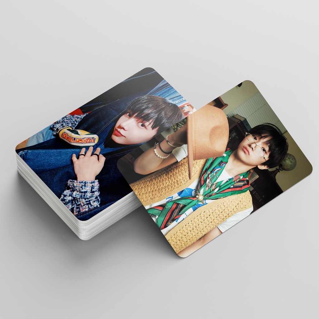 55pcs /box Cowok Sebelah WHO! Album Photocards Lomo Card BOYNEXTDOOR Kpop Postcards